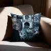 Serial Experiments Lain Pillow Case Square DoubleSided Printing Short Plush Sofa Cushion Cover Bedroom Bedside Pillow