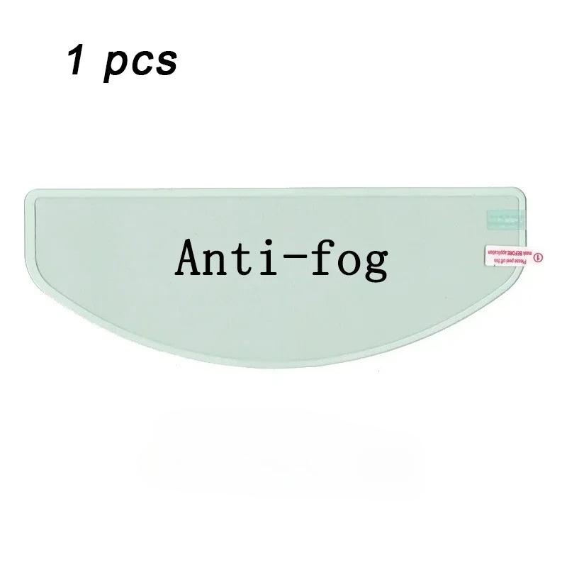 Motorcycle Helmet Visor Anti-Fog & Water-Repellent Film – Nano Coated Clear Protective Shield for Rainy & Cold Weather Riding