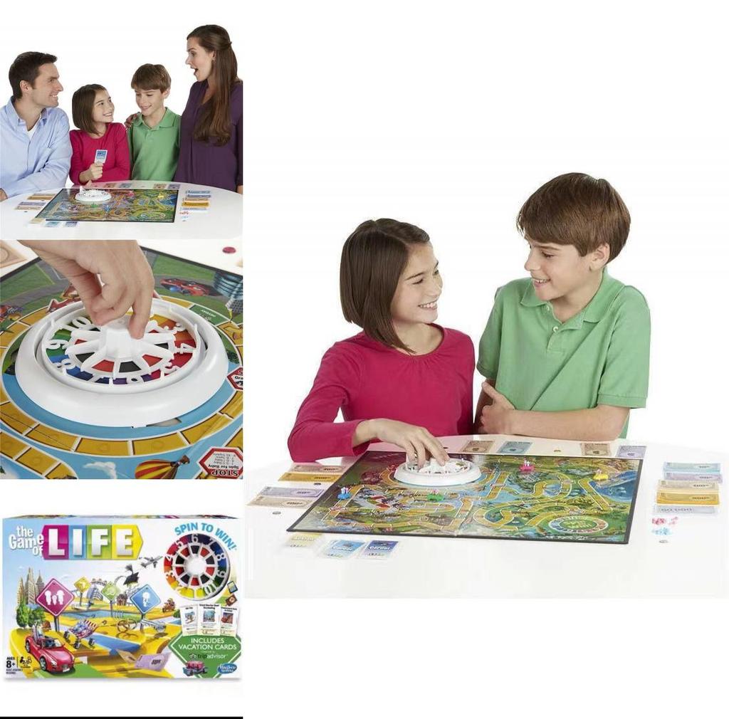 The Game Of Life English Card Game Family Fun Educational Activity For Teens