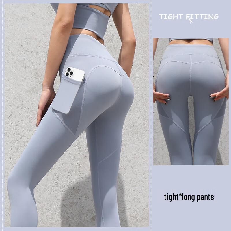 Women's High-Waist Anti-Roll Yoga & Fitness Leggings