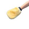 Plush Wool Chenille Car Wash Gloves - Bear Paw Design, Safe for Paint, Ideal for Washing and Waxing