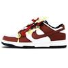 Nike Dunk Abrasion Resistant Low top Skateboard Shoes Unisex Golden Brick Red DD1391-100(Team417-)