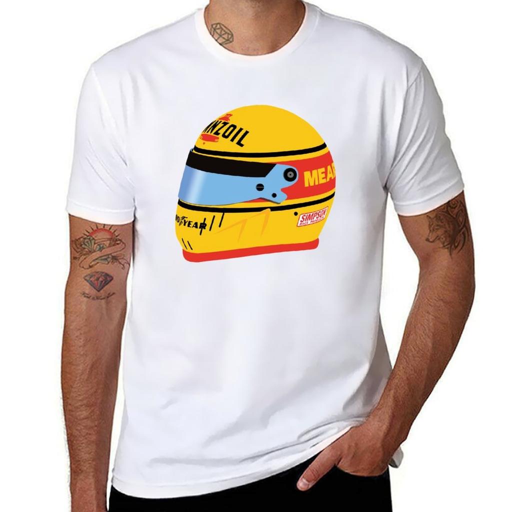 Rick Mears 1984 Indy 500 helmet TShirt funny t shirts man man t shirts for men TShirt
