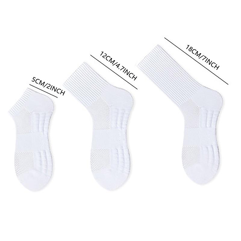 Men Towel Sole Sports Socks White Black Long Socks Men'S Massage Terry Sole Men Socks Breathable Mid-Calf Basketball Socks
