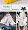 Turkey Feather Velvet Ribbon for DIY Wedding, Latin Headwear, and Clothing Accessories