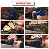 Precise Blue Press Chain Tool Aluminum Press Chain Tool 520 525 530 Sideplate Motorcycle ATV Dirt Bike