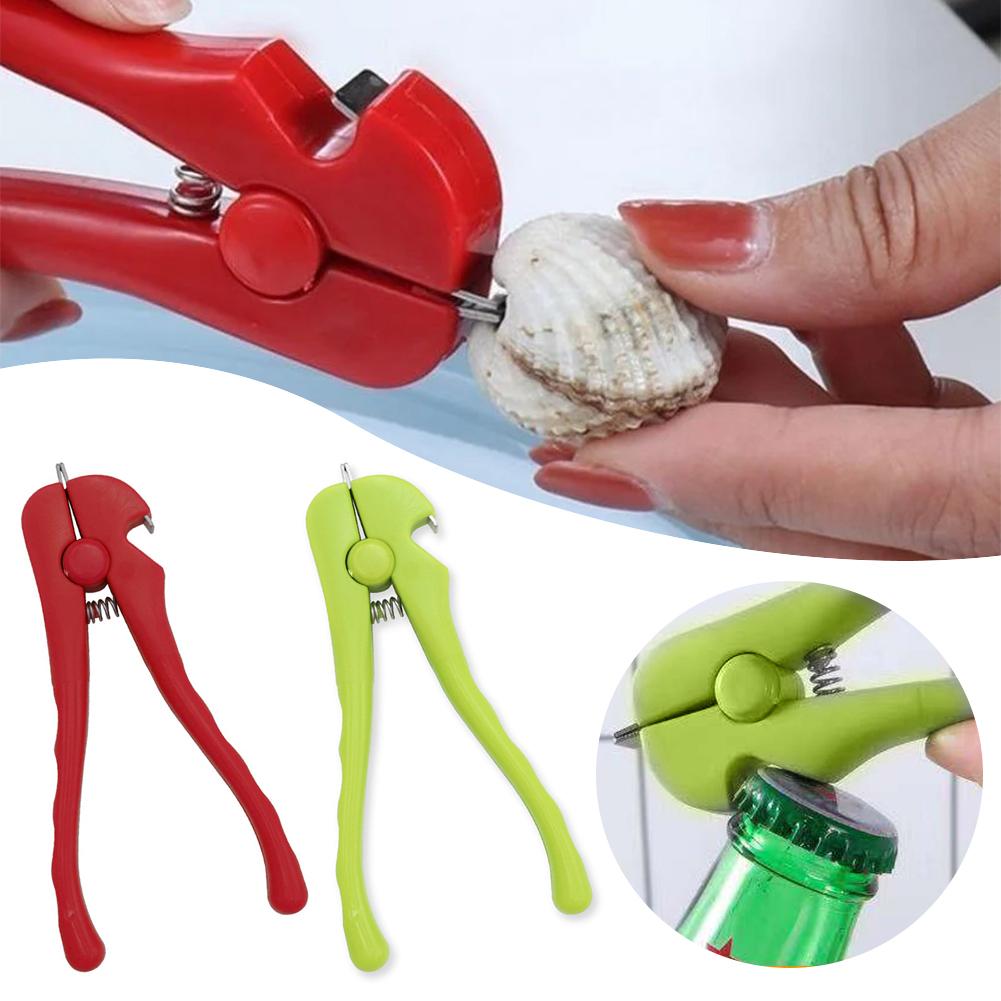 Handheld Blood Clams Opening Clamps Labor-Saving Easy Using Bottle Opener Kitchen Supplies