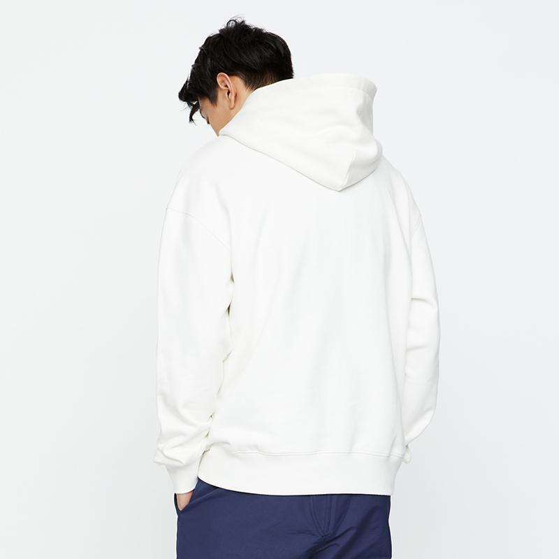 CLOT Sweatshirts Men's White Hooded Moderate Regular CTHD20FCN304-WH