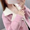 Fashionable Loose Mink Fur Cardigan Women Autumn Korean Style Coat