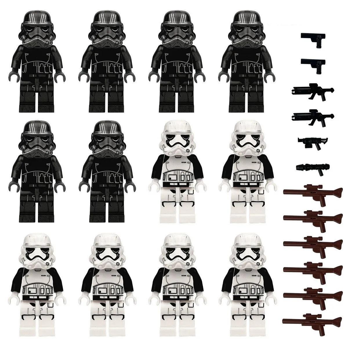 

Корпус Командос Чорний Воїн Мініфігурка Збірна Будівельний Блок Іграшка Хлопчик