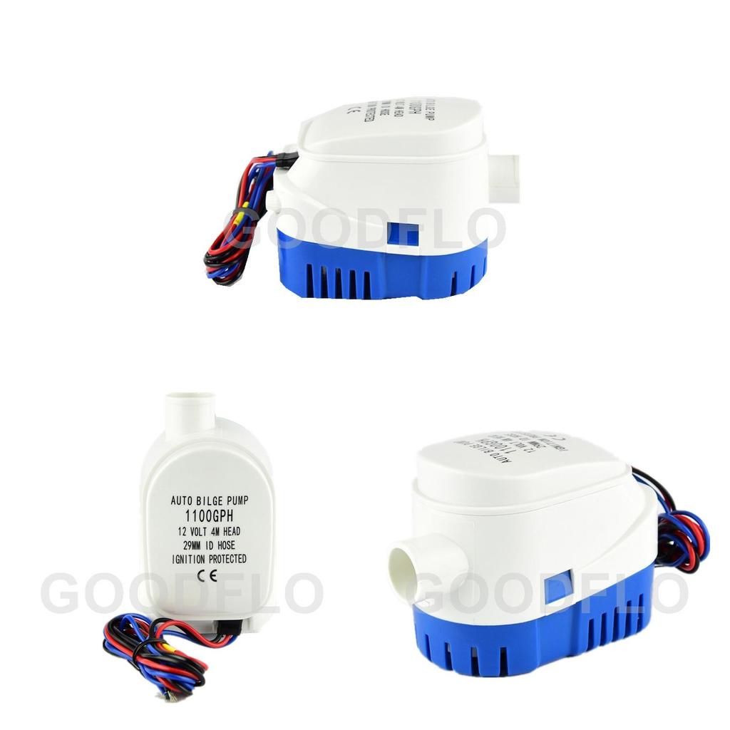 Boat Water Pump 600gph Marine Dc Submersible Pump With Auto Switch For Marine Use