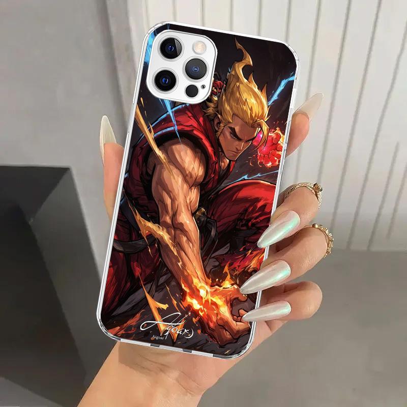

Game S-Street F-FighterS Phone Case for Iphone 17 Air 16 15 Plus 14 13 Mini 12 11 Pro Max 16E 7 8 SE 2020 Soft Funda Print Shell iPhone 15