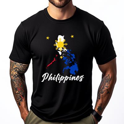 Philippinischer Stolz Philippinen Flagge Pinay Stolz Philippinen Marke T-Shirt Verkauf Freizeit Herrenbekleidung Grafik-T-Shirts