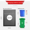 Aoran Commercial Thickened Flat-Top Trash Bags