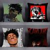 Rapper S-Scarlxrd Psychx Pillow Case Cover Square Sofa with for Pattern Comfortable Cushionsuitable of Room