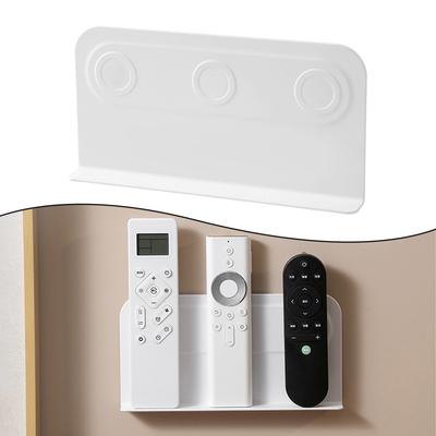 1pc Remote Control Magnetic Holder Wall Mount Punch-Free Storage Rack Home Remote Control Storage Holder Easy To Store