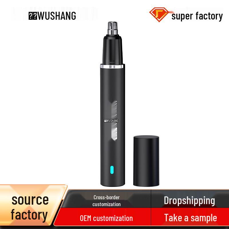 Rechargeable Electric Nose & Ear Hair Trimmer for Men & Women