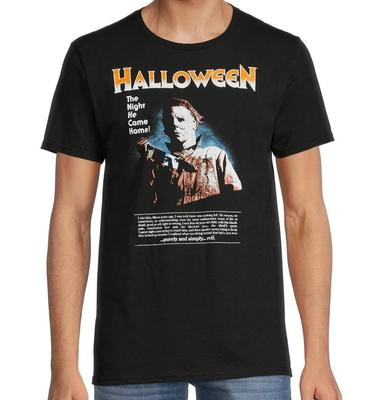 Halloween La Notte in cui Tornò a Casa! T-shirt a maniche corte Michael Myers Nuova