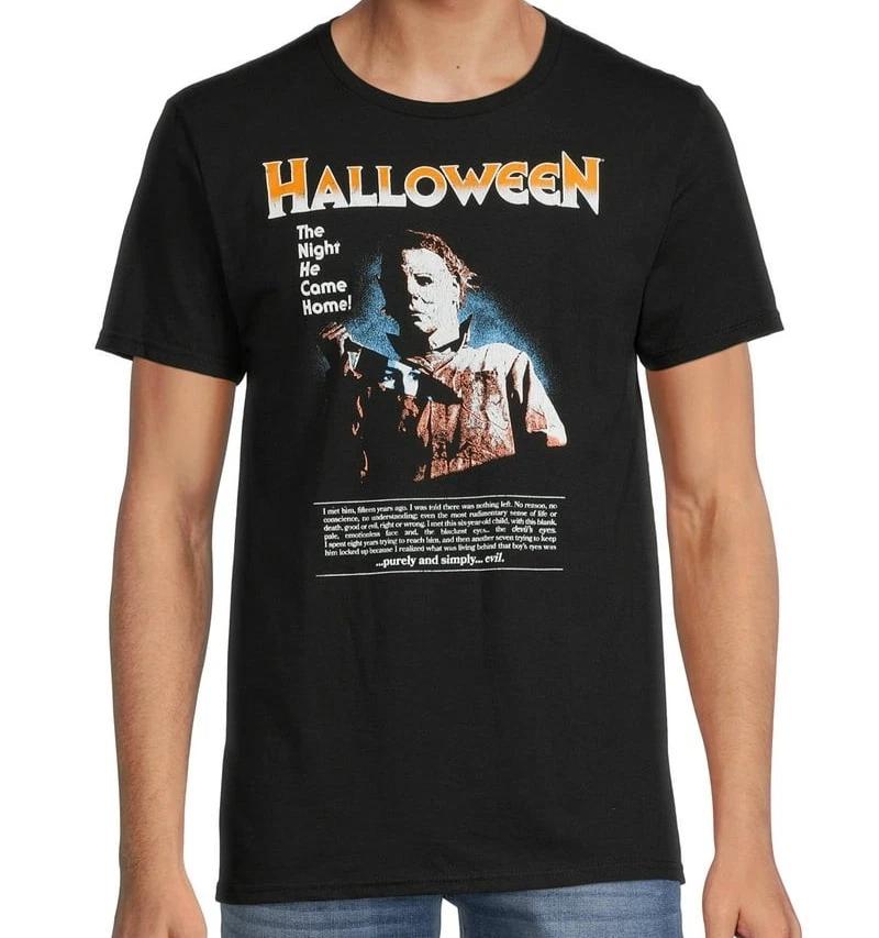 Halloween The Night He Came Home! Michael Myers Short-Sleeve Tee Shirt New 3XL