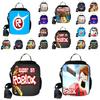 Cute And Durable Roblox Insulated Lunch Bag For School And Picnic Outings