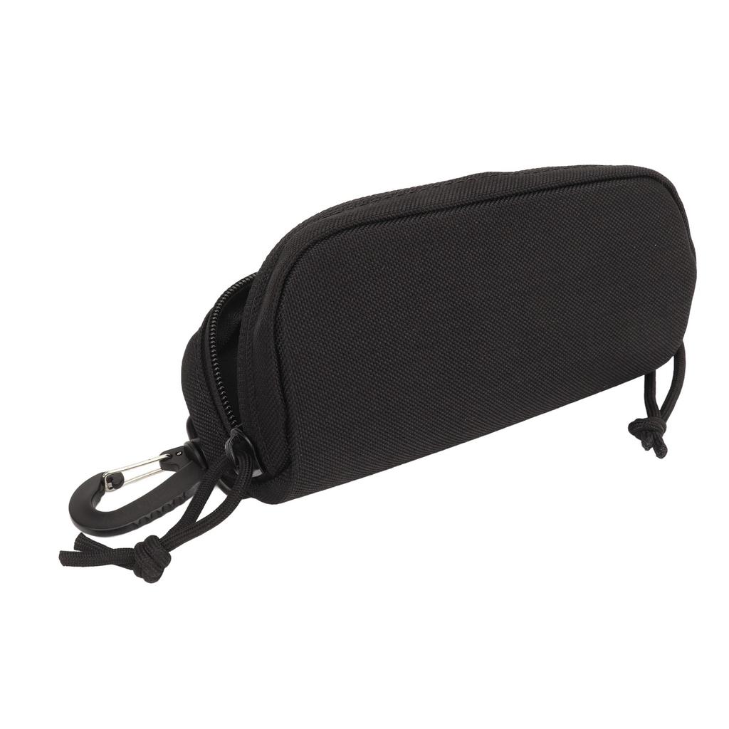 Sunglasses Carrying Case Shockproof Nylon Eyeglass Pouch Portable Multifunctional Glasses Bag for
