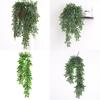 Wall Hanging Green Common Bowringia Plant With Three Color Faux Vine For Home Decor And Living Room