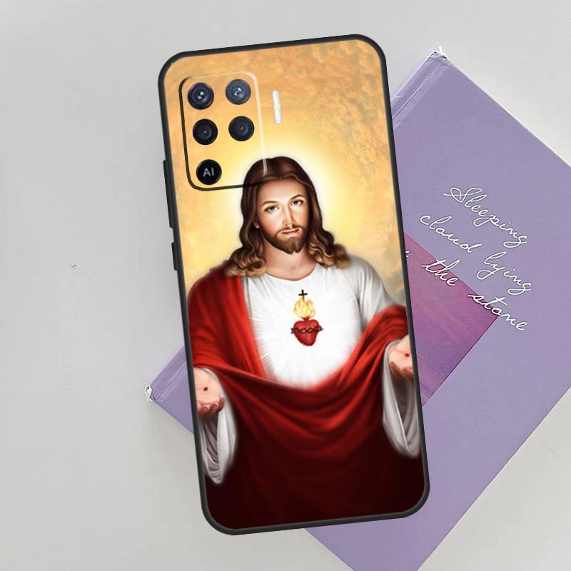 Jesus Christ God Phone Case For Oppo A96 A76 A16 A74 A53 A54 A94 A15 A17 A52 A72 A57S A58 A78 A98 A79 Cover