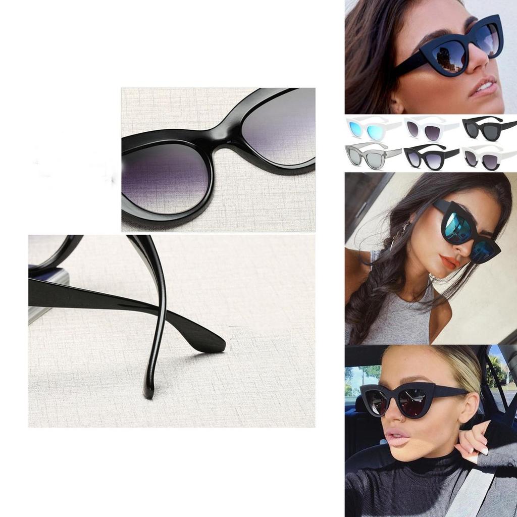 Elegant 2018 Women Ladies Cat Eye Retro Vintage Style Rockabilly Sunglasses With Uv Protection
