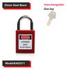 38mm Industrial Safety Padlock LOTO Lockout Nylon Engineering Shackle Personal Energy Lockout Direct Multiple Specifications 6