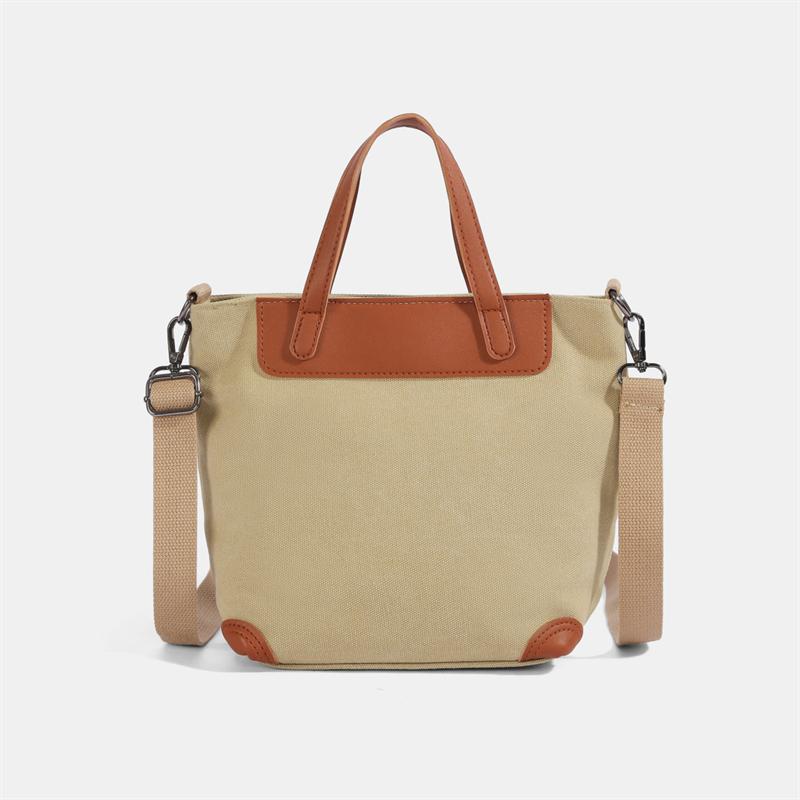 Women's Canvas Bag Large Capacity Shoulder Bag Commuter Handbag