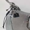Fashion Keychain Bag Charm Enhancing Style with Practical Alloy and Leather Bags Pendant for Daily Commute or Travel