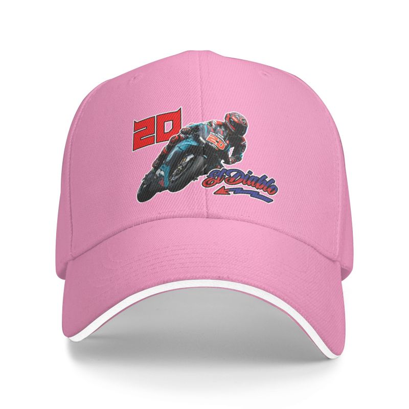 Coole Motorradrennen Baseballkappe Herren Damen Custom Verstellbar Erwachsene Fabio Quartararo El Diablo 20 Dad Hat Sommer