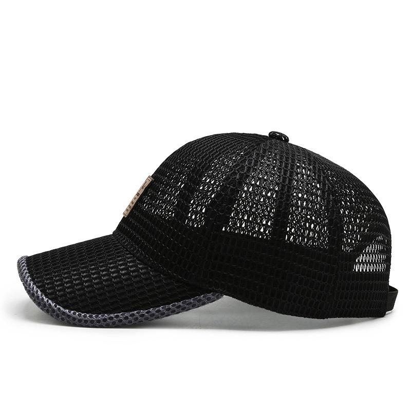 Summer Mesh Baseball Cap for Men Adjustable Breathable Caps Quick Dry Running Hat Baseball Cap for Men Women Outdoor Sports