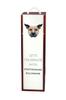 Staffordshire Bull Terrier, Staffik, Staffi - Geometric Box With Photo And Inscription For Wine Brand Art-Dog