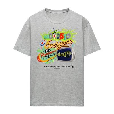 SpongeBob SquarePants Womens/Ladies Plankton Therapy T-Shirt