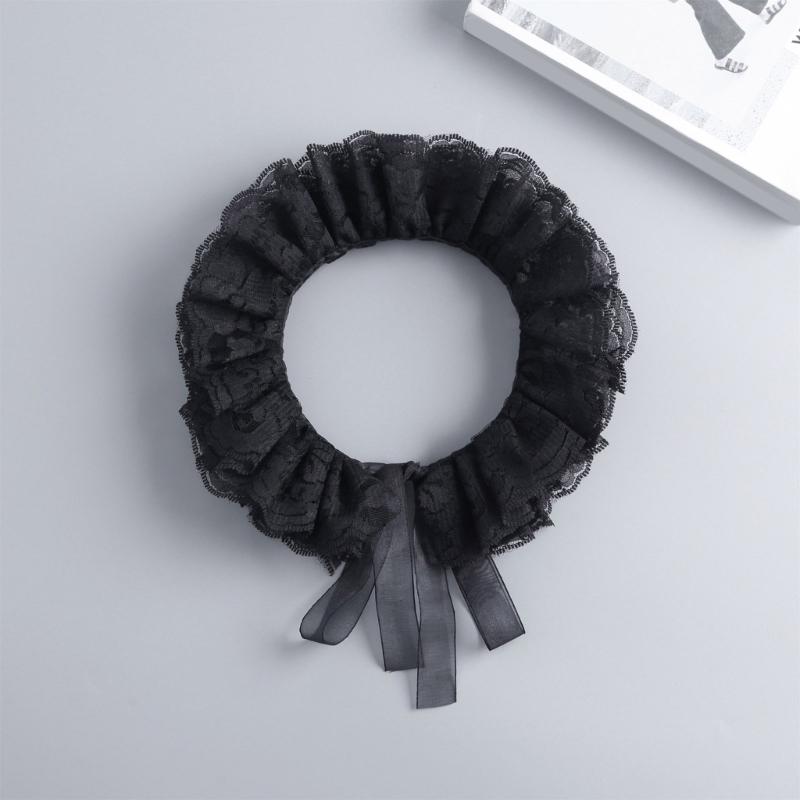 Lace Trim Manicure Sleeve Nails Art Decoration Meshes Cuffs Romantics Arm Cuffs for Special Occasion and Fancy Dress