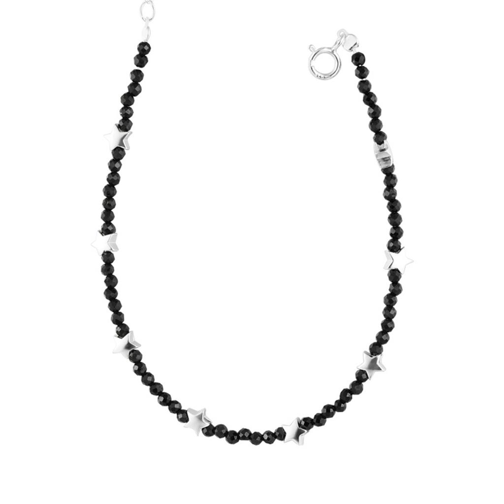 925 sterling silver star bracelet women's Korean ins style versatile fashion jewelry light luxury high-end autumn and winter jewelry