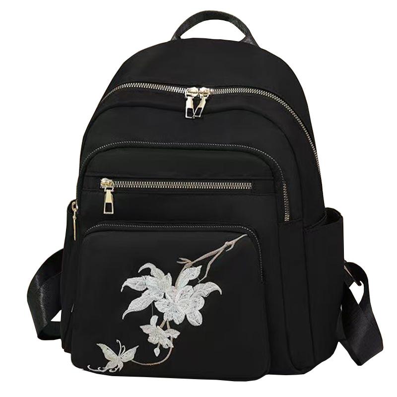 Рюкзак нейтрального стиля для мужчин и женщин с цветочным принтом подходит для путешествий стильный школьный рюкзак 2580₽