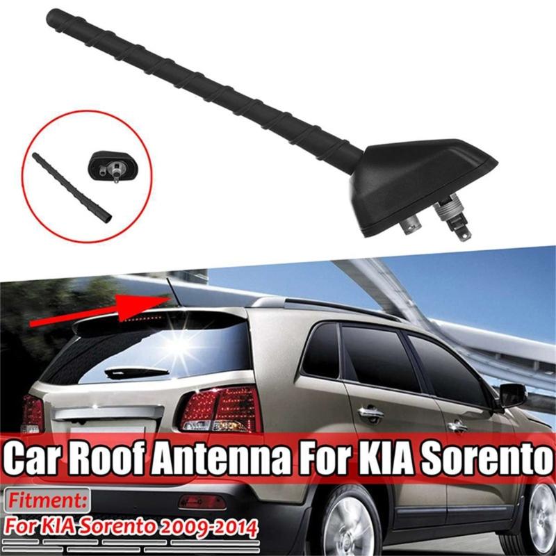 Antenna Radio FM Amplifier Adapter Roof Mast Long Whip For 2009-2014 96250-1F522 Auto Exterior-Parts Car Roof Antenna