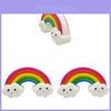 Cartoon Rainbow Stress Relief Toy With Soft Pu Foam Material For Kids And Adults