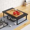 Space Saving Microwave Oven Rack Kitchen Stand with Non Slip Feet 30x40cm