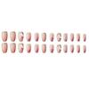 24pcs Detachable Ballerina False Nails Wearable Fake Nails Full Cover Long Nail Tips Manicure Tool Press On Nails