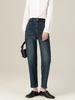 Xin Ge Damen High Waist Schlankmachende Harem Jeans
