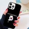 South Korea Flag Phone Case Cover For iPhone 17 Air 15 16 14 13 12 Pro Max 11 Pro Max Plus Coque Shell