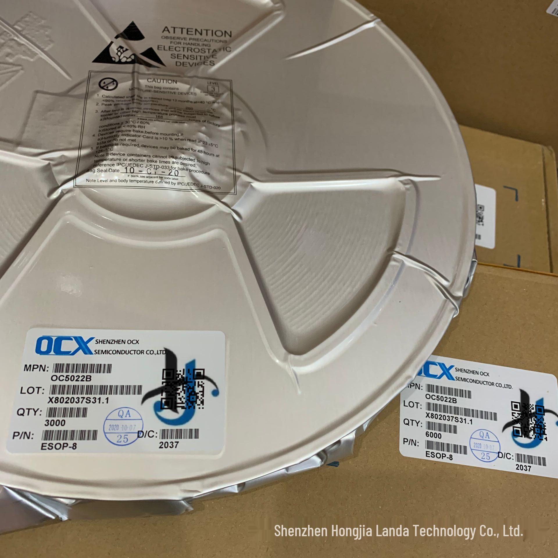 

OC5020B ESOP-8 Original Ouchuangxin 3.1-100V 2A Step-Down Constant Current Chip