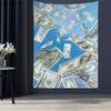 Dollar Cash Money Printed Large Wall Tapestry Indian Buddha Wall Decoration Witchcraft Bohemian Hippie Wall Art Decor