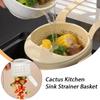 Kitchen Sink Strainer Hanging Basket - Multifunctional Food Waste Collector for with Fine Mesh Filter