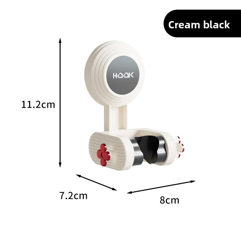 

Душевая лейка Без сверления Ванная комната Подвижной душевой кронштейн cream black