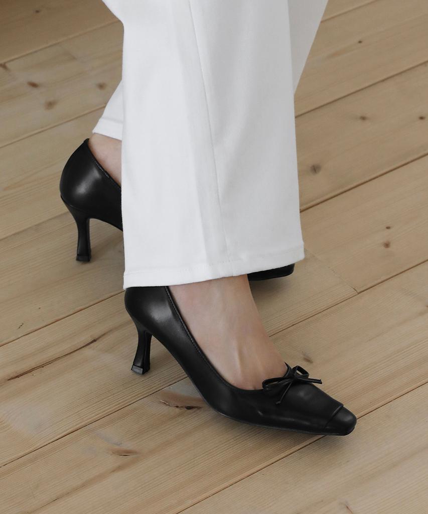 Sappun Aveline Ribbon Pumps Heels (5/7Cm) (Type B)