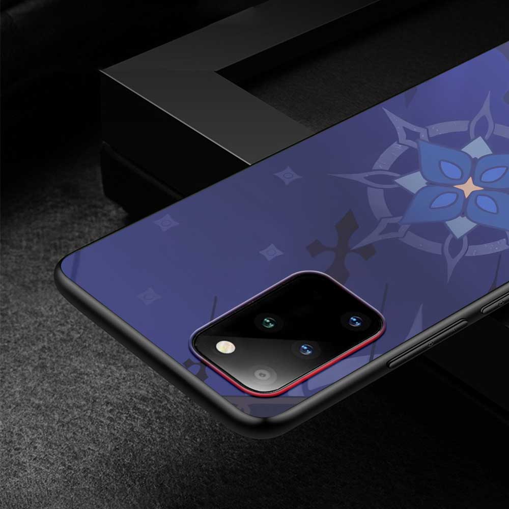Ochranné pouzdro na telefon Genshin Impact Icon pro Samsung Galaxy S22 5G S21 Ultra S20 S10 S9 Plus S10E S8 S7 Edge